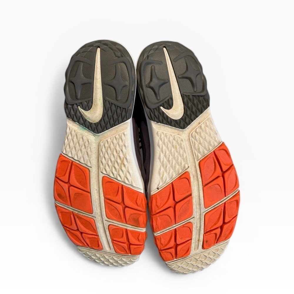 Nike Dual-Tone Gray and Vibrant Orange Golf ⛳️ Shoes - Picture 12 of 15